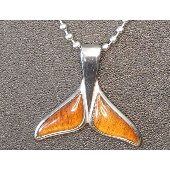 Jewelry - Stainless Steel Dolphin Tail Necklace